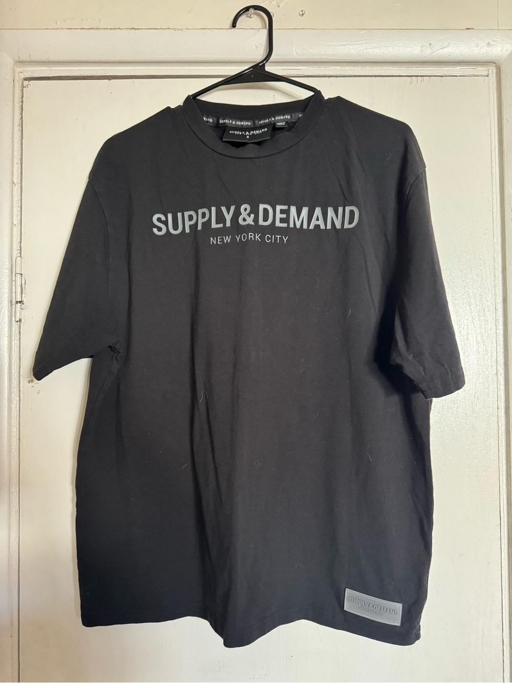 Men’s Black Logo Tee - New York City